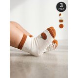 Sinsay Protuklizne pamučne čarape, 3 kom | shoptok.hr
