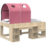  s Tunnels s policom 3 kom. Hrast sonoma i ružičasta | shoptok.hr