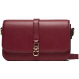 Tommy Hilfiger Ročna torba Th Libre Flap Crossover AW0AW17723 Bordo rdeča | Shoptok.si