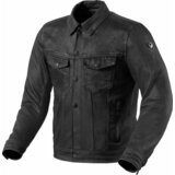 Rev'it! Trucker Black L Tekstilna jakna | Shoptok.si