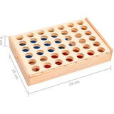  Igra 4 u nizu 24 x 15 x 4 cm od masivnog drva | shoptok.hr