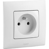 Legrand kućna utičnica 250V/16A sa okvirom niloe bela Cene