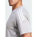 Adidas Tehnička sportska majica 'Tiro 24' siva melange / bijela | shoptok.hr