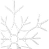 vidaXL Božični snežak med 180 LED Toplo bela 56 x 49 x 0.7 cm PVC | Shoptok.si