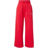 Nike W NSW PHNX FLC HR PANT WIDE, ženski donji deo trenerke, crvena DQ5615 cene