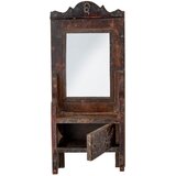 Bloomingville Zidno ogledalo s okvirom od masivnog drveta 17,5x43 cm Sehar – | shoptok.hr