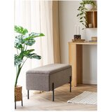 House Nordic Smeđa klupa od bouclé tkanine Watford – | shoptok.hr