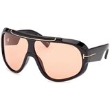 Tom Ford Rellen FT1093 01E ONE SIZE (71) Črna/Rjava Cene