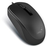 Genius miš DX-120 USB, optički, 1200 DPI, 1.5 m, 3 tipke, 85g, crni | Eponuda.ba