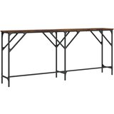  Konzolni stol boja hrasta 180x29x75 cm od konstruiranog drva | shoptok.hr