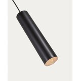 Kave Home Crna viseća svjetiljka s metalnim sjenilom ø 8 cm Maude – | shoptok.hr