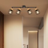  Brilagi - Spot svetiljka BASKLITE 4xE27/15W/230V drvo/crna | Eponuda.com