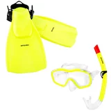 Spokey BOJKO Junior snorkeling set: mask, snorkel and plutvy, veľ. M (32/35)