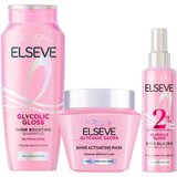L´Oréal Paris Set za kosu Elseve Glycolic Gloss, 3 proizvoda Cene