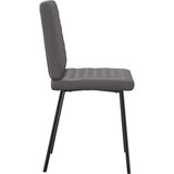  jedilni stoli 6 kosov umetno usnje sive barve, (21828346) | Shoptok.si