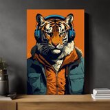  Slika TIGER VIBES | Italijansko platno | Shoptok.si