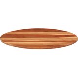 Stolna ploča od masivnog drva bagrema okrugla 15 - 16 mm 80 cm | shoptok.hr