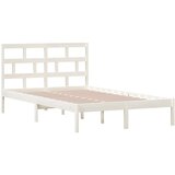  Posteljni okvir bel iz borovine 120x200 cm, (20647161) | Shoptok.si