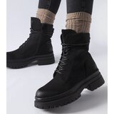 Gemre Black ankle boots with distressed toe Vadnais | Shoptok.si