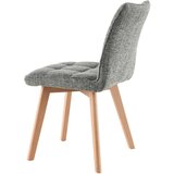 Livetastic STOL, les, tekstil siva | Shoptok.si