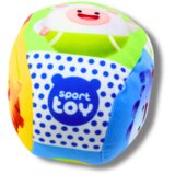 Soft Ball With Rattle For Toddlers Colorful 9cm | Shoptok.si