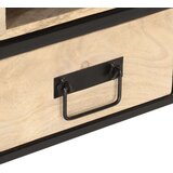  Stolić za kavu 100 x 50 x 40 cm od masivnog drva manga | shoptok.hr