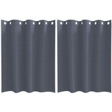  Zavjese za blackout s prstenovima 2 pcs Antracit 140 x 140 cm | shoptok.hr