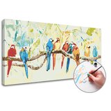  Slikanje brojevima PAPAGAS | 120k60 cm - bez rama Cene