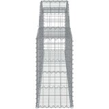  Lučne gabionske košare 3 kom 300x30x60/80 cm pocinčano željezo | shoptok.hr