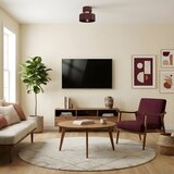  stropno svetlo marti 1xE27/15W/230V prečnik 20,5 cm bordo/zlatna | Eponuda.com