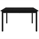  Klubska miza Črna Orehovina 80 x 80 x 45 cm Konstruiran les, (5000120293) | Shoptok.si
