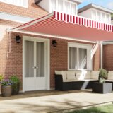  Automatska Uvlakiva Tenda Crvena i Bijela Pruga 500x300 cm | shoptok.hr