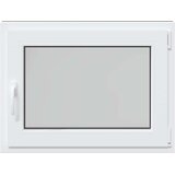  Okno za klet RISOR 80 x 50 cm PVC in steklo Antracit, (5000215157) | Shoptok.si