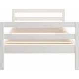 Okvir kreveta bez madraca bijeli 90 x 200 cm masivna borovina | shoptok.hr