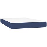  s oprugama i madracem plavi 120 x 200 cm od tkanine | shoptok.hr