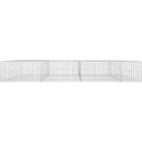  Gabion s 5 mm žicom i mrežom 5x5 cm 350x50x50 cm | shoptok.hr
