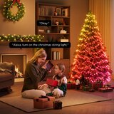 GOVEE LED RGBICW Spolja&amp;scaron;nji božićni lanac 2700-6500K 20m Wi-Fi Matter IP65 Slike