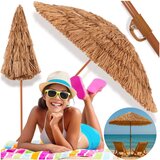  Suncobran za plažu 160 cm nijanse smeđe | shoptok.hr