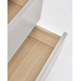Kave Home Siva/v naravni barvi komoda v jesenovem dekorju 60x117x42 cm Anielle – | Shoptok.si