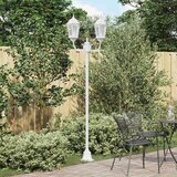  Vrtno svjetlo Bijelo 68 x 20 x 235 cm Aluminij i staklo | shoptok.hr