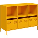 Maison Chic Komoda - Predalnik gorčično rumena 101,5x39x73,5 cm hladno valjano jeklo, (21722287) Cene