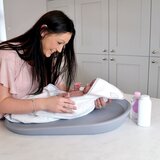 Shnuggle silikonska mekana podloga za prematanje Squishy - Grey | shoptok.hr
