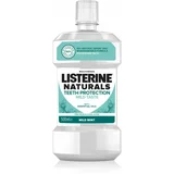 Listerine Naturals Teeth Protection Mild Taste Mouthwash naravna ustna vodica brez alkohola za zaščito zob 500 ml unisex