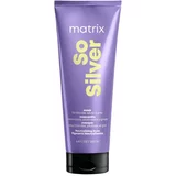 Matrix maska za lase - Total Results So Silver Triple Power Toning Hair Mask for Blonde And Silver Hair