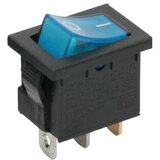Delight Preklopno vgradno stikalo OFF/ON 6A 250V modra osvetlitev | Shoptok.si