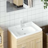 vidaXL Kupaonski umivaonik bijeli 61 x 48 x 23 cm pravokutni keramički | shoptok.hr