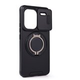 Torbica CamShield Ring stand za Xiaomi Redmi Note 13 Pro Plus (EU) crna