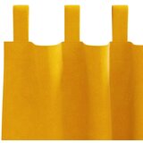  Zastore za zatamnjenje s petljama 2 kom Mustard žuti baršun | shoptok.hr