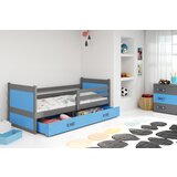 BestBed Krevet RICO s ladicom-Grafit-Plava Cijene