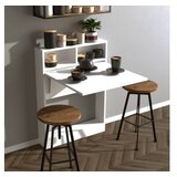 Hanah home Zloljiva miza Ilmon (Bela) | Shoptok.si